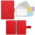 Miniatyrbild 1 av 4: Budget Planner Cash Binder Envelope Red-14pcs