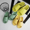 Pikkukuva 3 / 3: Slides Sandaalit Platform Rantasandaalit Unisex Sandaalit White 40-41