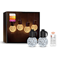 Miniatyrbild 1 av 5: Led Outdoor String Lights,15m 20psc Bulbs Warm White Garden Festoon String Light With Remote &timer, Waterproof String Lights UK Plug