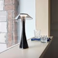 Miniatyrbild 2 av 3: Rechargeable Designer Table Lamp Touch-sensitive Led Table Lamp - Dimmable Titanium Usb Bedside Lamp