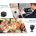 Miniatyrbild 4 av 5: Mini 1080p Hd Surveillance Camera - Long Battery Life - Small Indoor Wifi Security Camera - With Motion Sensor - Night Vision Camera (black)high Quali