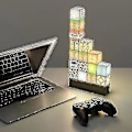 Miniatyrbilde 4 av 4: 16 stk. Minecraft Byggekloss Lampe Skrivebordslampe Spleiselampe Sammenføyningslampe DIY Perfekt Kvalitet