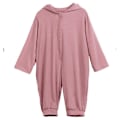 Miniatyrbillede 2 af 3: Nyfødt Spædbarn Baby Dinosaur Hætte Romper Blød Jumpsuit Infant Pyjamas Nattøj Pjs Brick Red 6 Months