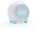 Kids Alarm Clock, Wake Up Light, Digital Clock, Nap Timer, Snooze Function