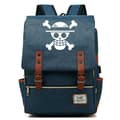 One Piece Luffy White Beard Luo Junior Student Schoolbag USB Color-36
