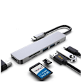 Miniatyrbild 1 av 4: 6 in 1 USB C to USB 3.0 HDMI-Compatible Dock