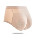 Miniatyrbilde 1 av 5: Dametruser med polstring for å løfte baken, formet for å gi en større rumpe Mid waist 123beige L