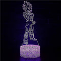 Miniatyrbild 1 av 4: 3D Illusion Lamp 7 Colors Optical Change Touch Light USB and Remote Control Art Deco Make A Romantic