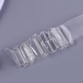 Miniatyrbillede 5 af 5: Sexet Dame 3/4 Kop Transparent Klar Push Up BH Ultratynd Strop Usynlig BH Undertøj 38