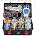 Miniatyrbild 3 av 4: Toy Metal Funsion Bayblade Set Storage Box With Handle Launcher Plastic Box Toys Bleyblade