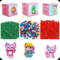 Miniatyrbild 3 av 4: Vorallme Toy Building Blocks Stall Small Particles High Difficulty Puzzle Assembled Toys-style 69