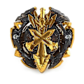 Miniatyrbild 2 av 4: Beyblade Burst Combat Gyro Without Launcher B48 gold