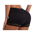 Miniatyrbillede 2 af 5: Polstret Butt Lifter Trusser Hofteforstærker Shapewear Body Shaper T BLACK M