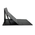 Office Home Portable Laptop Stand Foldable Holder Computer Adjustable Pu Leather