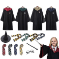 Pikkukuva 3 / 3: Caraele Harry Potter Poter 6 osainen setti Taika Velho Cosplay Naamiaisasu Viitta Puku red 115CM