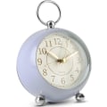 Miniatyrbild 1 av 4: Silent Bedside Clocks Battery Operated Non Ticking Desk Clock Analogue Alarm Clock