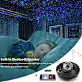 Miniatyrbilde 4 av 5: Galaxy Projektor, Stjernelys Projektor LED Lys Soverom Med Bluetooth