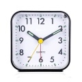Miniatyrbild 1 av 4: Silent Analog Alarm Clock Non Ticking, Gentle Wake, Beep Sounds, Increasing Volume, Battery Operated Snooze And Light Functions, Easy Set Black