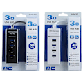 Miniatyrbild 4 av 5: 4-port Usb 3.0 Hub, Ultra-slim Data Usb Hub With 30cm Extended Cable