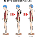 Miniatyrbild 4 av 5: Posture Corrector, Straightener For Shoulder Strap Back Support,xl