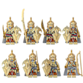 Miniatyrbild 1 av 4: 8pcs Magic Ring Ring King Building Block Noldor Elf Warrior Medieval Soldier Building Block Minifigure