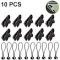 Miniatyrbild 2 av 5: 10pack Heavy Duty Reusable Tarp Clips - Use With Canopy Tent