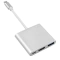 Pikkukuva 2 / 3: Adapteri USB Type-C uros - HDMI / USB 3.0 / Typec Hd4k