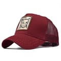 Panther Mesh Cap Summer Baseball Cap Trucker Cap Queen Red