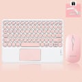 Miniatyrbild 1 av 4: Ipad Keyboard And Mouse Combo, Wireless Bluetooth Keyboard Pink k A