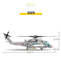 Miniatyrbillede 2 af 5: Helikopter Transport Byggeklodser