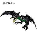 Miniatyrbild 1 av 3: Jurassic Dinosaur World Series Building Blocks Triceratops  Big Figures|blocks pterosaurs