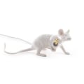Miniatyrbild 1 av 4: Animal Rat Mouse Table Lamp White Ns2 EU Plug Crouching rat