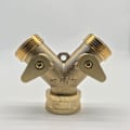 Miniatyrbillede 2 af 3: Splitter Tovejs vaskemaskine slangeforbindelse