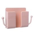 Miniatyrbild 2 av 3: 2pcs Wall Mounted Mobile Phone Holder Charging Stand Rack Shelf Self Adhesive Mounts Pink