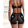 Miniatyrbilde 4 av 4: Dame Butt Lifter Shapewear Hofteputer Forsterker Truser Shaper Boyshort BLACK L