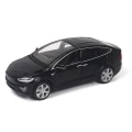 Pikkukuva 1 / 2: Uusi 1:32 Tesla Model X metalliseos automalli pojan lelu black
