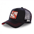 Pikkukuva 1 / 4: Mikki Snapback puuvillainen baseball-lippis & Dad Mesh / Trucker-hattu COYOTE BLACK