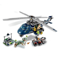 Miniatyrbild 1 av 4: The Dinosaur World Blue's Helicopter Pursuit With Action Figures Bricks Toys Building Blocks Sets Toys Gifts For Children