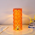 Miniatyrbild 2 av 4: Acrylic  Table Lamp Led Atmosphere Lamp Amber Three-Color Touch