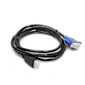 Miniatyrbillede 1 af 3: To kabeladapter 6ft 1080p forgyldt han til han videoadapter konverteringskabel til videoadapter konverteringskabel kompatibel til computer bærbar projektor