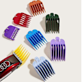 Miniatyrbild 3 av 3: 8 Color Professional Hair Trimmer/clipper Guard Combs Guide Combs Coded /combs -great For Hair Clippers/trimmers