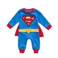 Pikkukuva 1 / 5: Vauvan Poikien Tyttöjen Supersankari Haalari Puvut Taapero Asu Superman C 6-12 Months