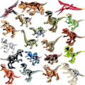 Miniatyrbillede 1 af 5: Dinosaur Byggeklodser Tyrannosaurus Pterodactyl Børns Små Partikler Samle Legetøj 20 stk