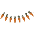 Miniatyrbild 1 av 4: 1pc Funny Easter Decorative Cloth Bunting Carrot Design Banner Party Supply