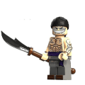 Miniatyrbillede 3 af 4: 15 stk. One Piece Luffy, Jobana Mesabo Robin Shanksbrook Samlet Byggeklods Minifigur Legetøj