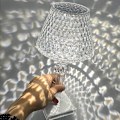 Miniatyrbillede 4 af 4: Diamantkrystal Bordlampe Soveværelse Sengelampe Suspenderet Linje Atmosfære Lampe RGB 16color 6hours