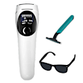 Miniatyrbillede 1 af 3: Professionel smertefri IPL epilator til kvinder Permanent pulserende lysenhed Laser epilator maskine Ansigt Krop Kvinde Hårfjerning White