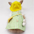 Miniatyrbild 1 av 4: Cute Bunny Pet Vest Hat Bag Outdoor Leash Rabbit Clothes Harness Strap Leash Photoshoot Prop Green M