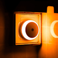 Miniatyrbilde 1 av 4: Amber Nattlys, Plug-in LED Nattlampe, Skumring til Daggry Sensor, Energieffektiv, Plugg Inn, Mykt Skinn, 2 Pakning, oransje