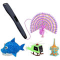 Miniatyrbillede 3 af 4: 3D Pen Filament Refills Pla 3D Printing Pen Filament 3D Printer Filament 20PCS